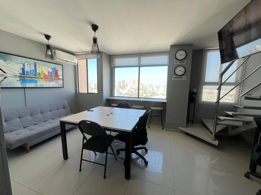 Apartamento Duplex Moderno Con Vista Panoramica Barranquilla  Exterior foto